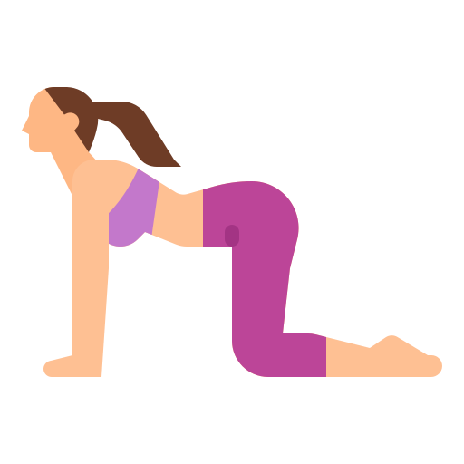 woman stretching